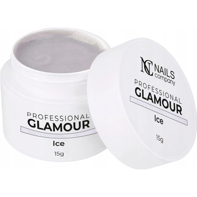 Nails Company Glamour gel Ice s třpytkami 15 g