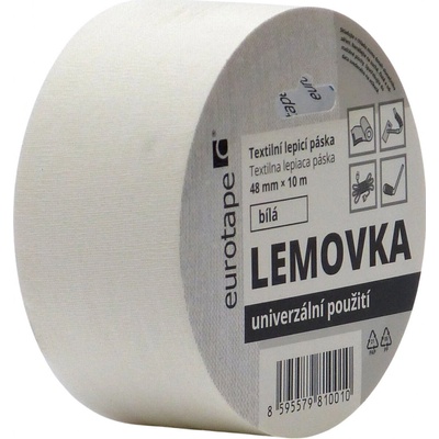 Europack Lemovka lemovací páska na koberce 5 cm x 10 m bílá