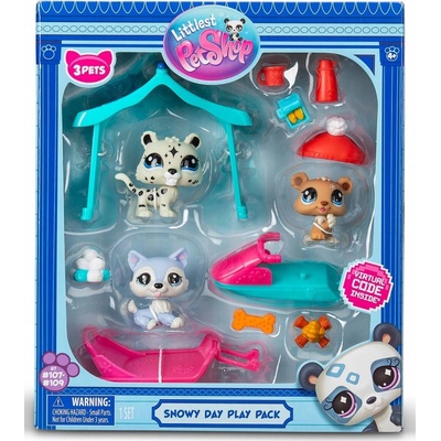 LPS Zasněžený Den 3 figurky