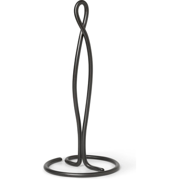 Ferm Living Поставка за хартиени кърпи Curvature черно-месингова (1104264494)