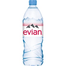 Evian prírodná minerálna voda nesýtená 1 l