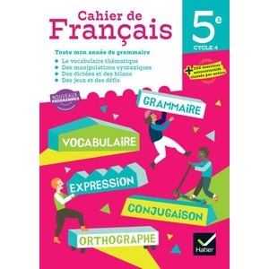 Cahier de Français 5e - Ed. 2026 - Cahier élève (2026)