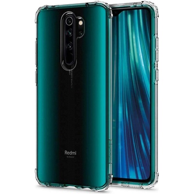 Spigen Crystal Shell Case - хибриден кейс с висока степен на защита за Xiaomi RedMi Note 8 Pro (прозрачен)