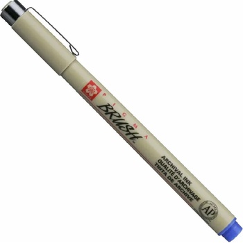 Sakura Pigma Brush Техническа химикалка Blue 1 бр (XSDKBR36-SAKURA)