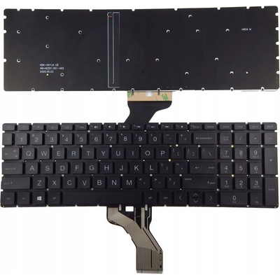 HP Gaming Pavilion 15-ec Klávesnice / LED