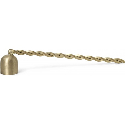 Zhášedlo svíček TWIST 15 cm, mosaz, ferm LIVING