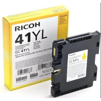 Ricoh Оригинално мастило гел RICOH GC 41YL, GelJet SG 2100N/2100DN, Жълт (RICOH-INK-GC41YL)