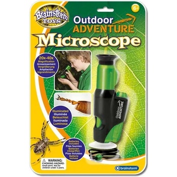 Image 1 of Brainstorm Образоваелна играчка Brainstorm Outdoor Adventure - Микроскоп (E2014)