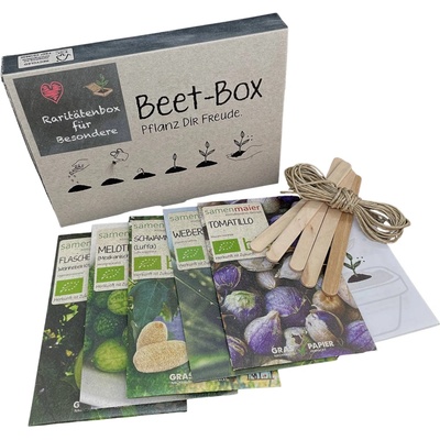 Samen Maier Bio Beet-Box "Špeciálne rarity" 1 sada