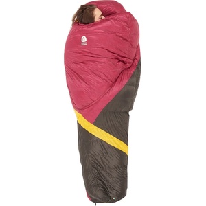 Sierra Designs Дамски пухен спален чувал Sierra designs Women's Cloud 20 / 800 DriDown Down sleeping bag - Sangria / Yellow / Peat - размер Regular (513-1705-0111) Спален чувал