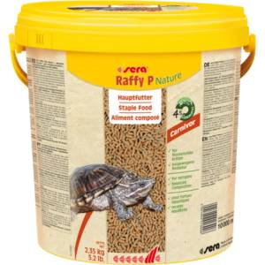sera Raffy P Nature гранулирана храна за костенурки 10l, 2.35kg