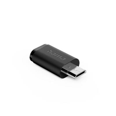 Адаптер 90°C USB-C - Micro-USB, 3 бр. в комплект (HAMA-201744)