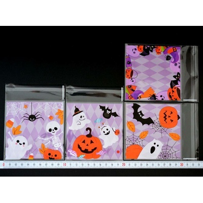 Celofánový sáček s potiskem - Halloween - C