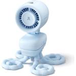 JisuLife Stroller Fan 4 octopus, многофункционален вентилатор, батерия 5000 mAh, син (Stroller Fan 4 (01) blue)