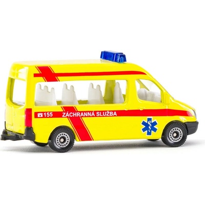 SIKU Blister ambulancia pohotovosť česká verzia 1:50