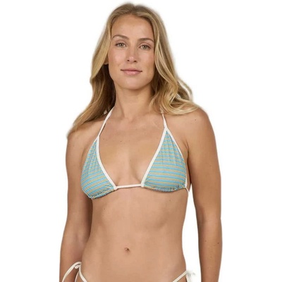 SALTY CREW Aurora tie side bikini top - Blue (Multi)