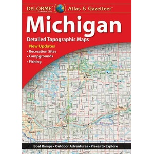 Delorme Atlas & Gazetteer: Michigan (2022)