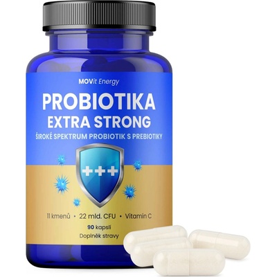 Movit Energy Probiotiká extra strong 90 vegánskych tabliet