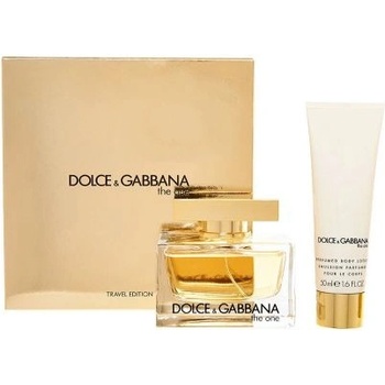Dolce & Gabbana The One EDP 75 ml + tělové mléko 100 ml pro ženy dárková sada