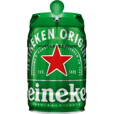 Heineken Světlý ležák Soudek 5% 5 l (sklo) – Zboží Dáma