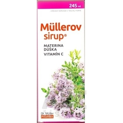 Dr. Müller Müllerov Sirup s Materinou Dúškou a Vit. C 245 ml