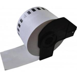 Brother Съвместими ролки за етикети за Brother DK-22205F, 62mm x 30, 48m (DK22205F)