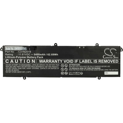 VHBW Батерия за Asus VivoBook Pro 14 / Pro 14X / Pro 15, C31N2019, 5400 mAh (889001545)