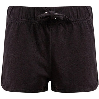 Sf Detské bavlnené šortky SM069 Black
