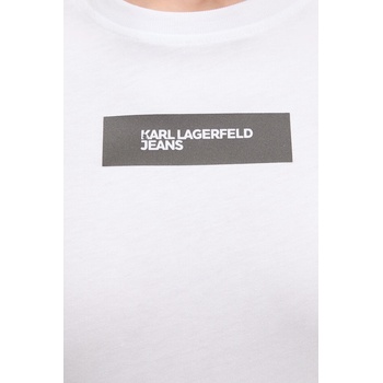 Karl Lagerfeld Jeans Памучна тениска Karl Lagerfeld Jeans (A4W17002)