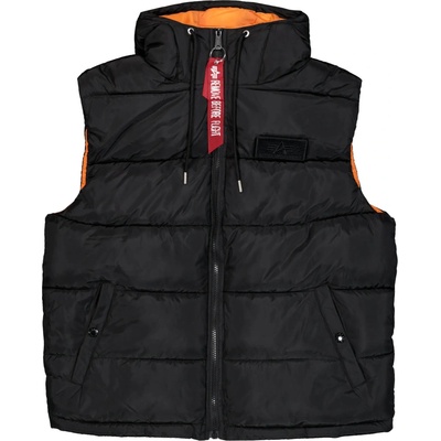 Alpha Industries vesta Faux Down Hooded blac