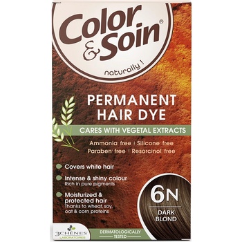 3 Chenes Color & Soin Боя за коса, 6N Тъмнорус цвят