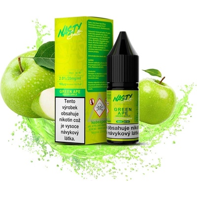Nasty Juice Salt Green Ape 10 ml 20 mg