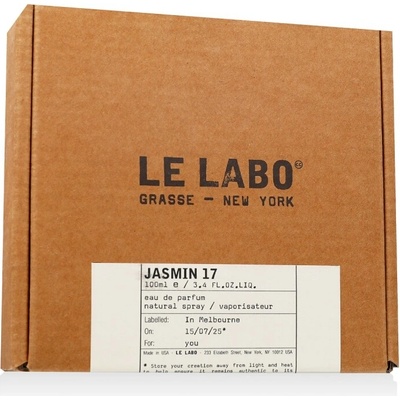Le Labo Jasmin 17 parfémovaná voda unisex 100 ml