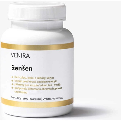 Venira ženšen pravý 80 kapsúl