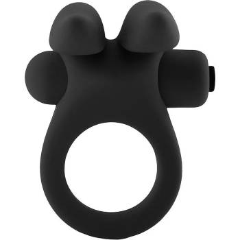 Image 1 of MJUZE Пенис ринг зайче, с вибрация, черен