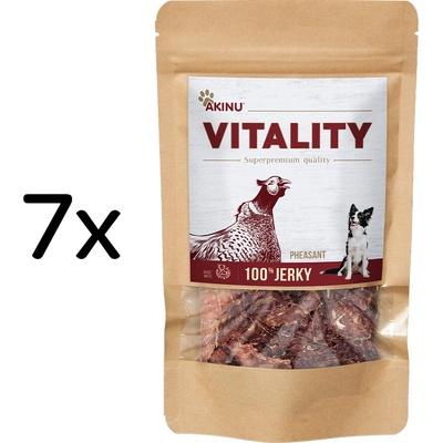 Akinu VITALITY Bažant jerky 7 x 50 g