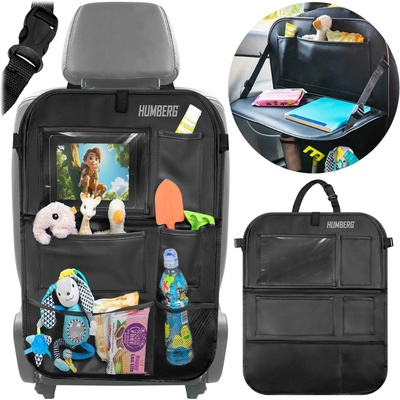 Humberg HM-993 Organizér do auta s stolíkom 61 × 47 cm, čierny