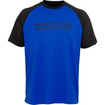 Preston Innovations tričko Lightweight Blue Raglan