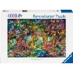 Ravensburger Пъзел Ravensburger от 4000 части - Скритият свят на феите (12000810)