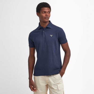 Barbour Lightweight Sports Polo Shirt Navy