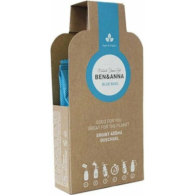 BEN&ANNA Natural Shower Gel Blue Basil 2x20 g