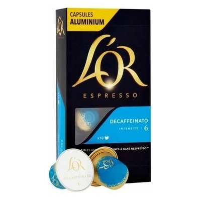 L OR Espresso Decaffenaito Nespresso 10 ks
