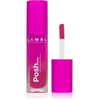 Lamel Posh Matte Liquid Lip Stain dlouhotrvající matná tekutá rtěnka 408 4 g