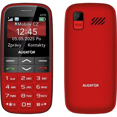 ALIGATOR A770 Senior červená