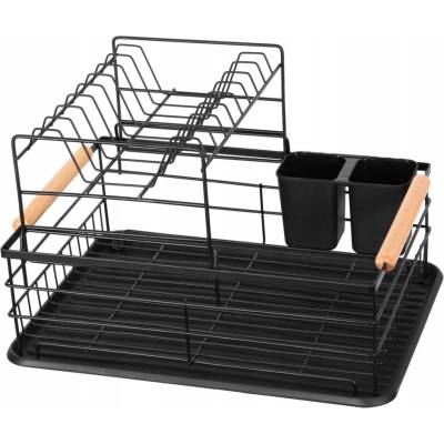 Brunbeste Dvouúrovňový odkapávač NÁDOBÍ 41 X 30 X 27,5 CM BRUNBESTE BB-2334