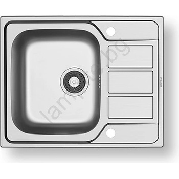 Pyramis 100187101 - Мивка ATHENA 62x50 см сатен (PY0001)