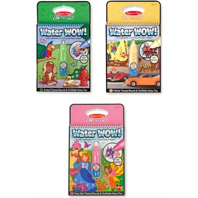 Melissa & Doug Water Wow kouzlení vodou Vozidla