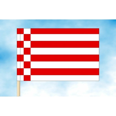 LIBEA, s.r.o. Brémy vlajka Rozměr: 30×45 cm, Uchycení: Návlek na žerď