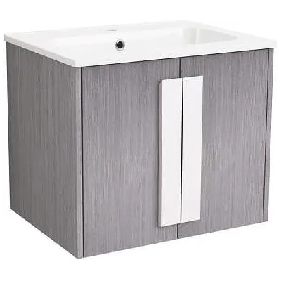 Inter Ceramic Конзолен PVC шкаф ICP 6451-2, Inter Ceramic, с умивалник, 60x45x50см (6451-2)