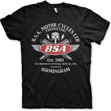 BSA Motor Cycles Sparks černá